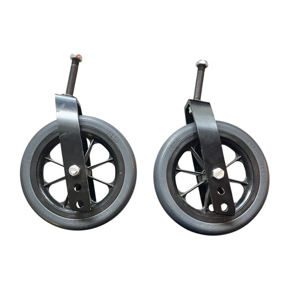 Invacare Wheelchair 8" Caster, Stem And Fork Assembly Fits Most Models 1 Pair - Picture 1 of 5